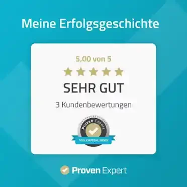 5-Sterne-Bewertung Rechtsanwalt Kruschel Bewertung mit 5 von 5 Sternen und drei Kundenbewertungen: Sehr gut.